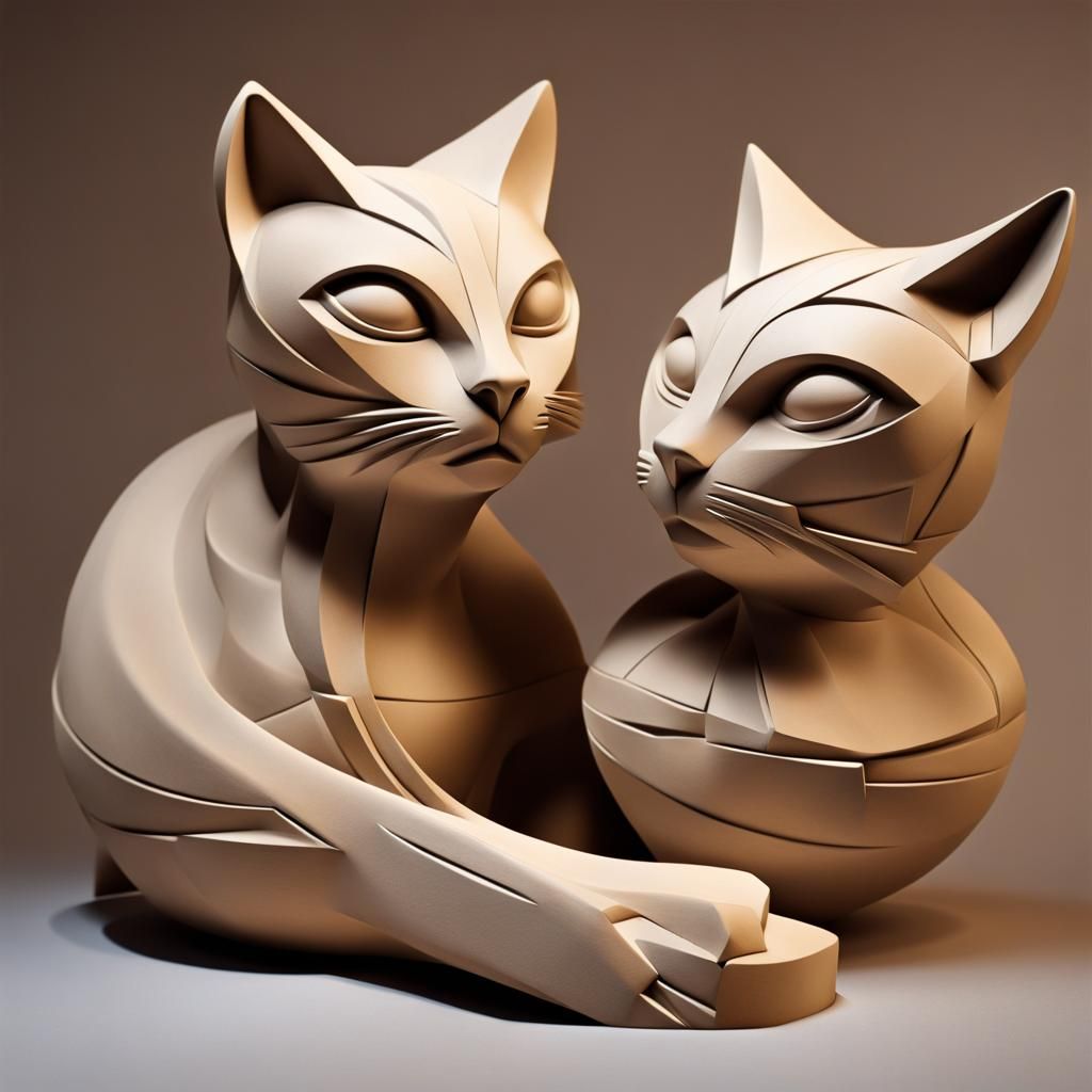 Cat Sculpture