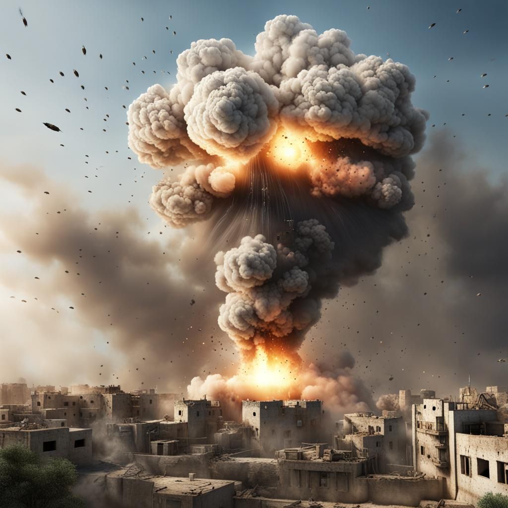 White phosphorus bombing in gaza