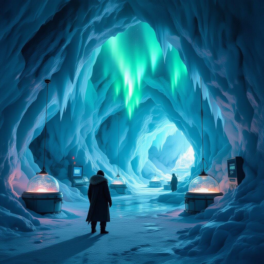 Secret Arctic Lab Hidden in Ice Caves with Forbidden Experim...