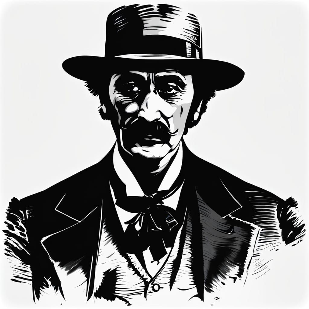 Eerie Victorian Era Portrait of Infamous Serial Killer