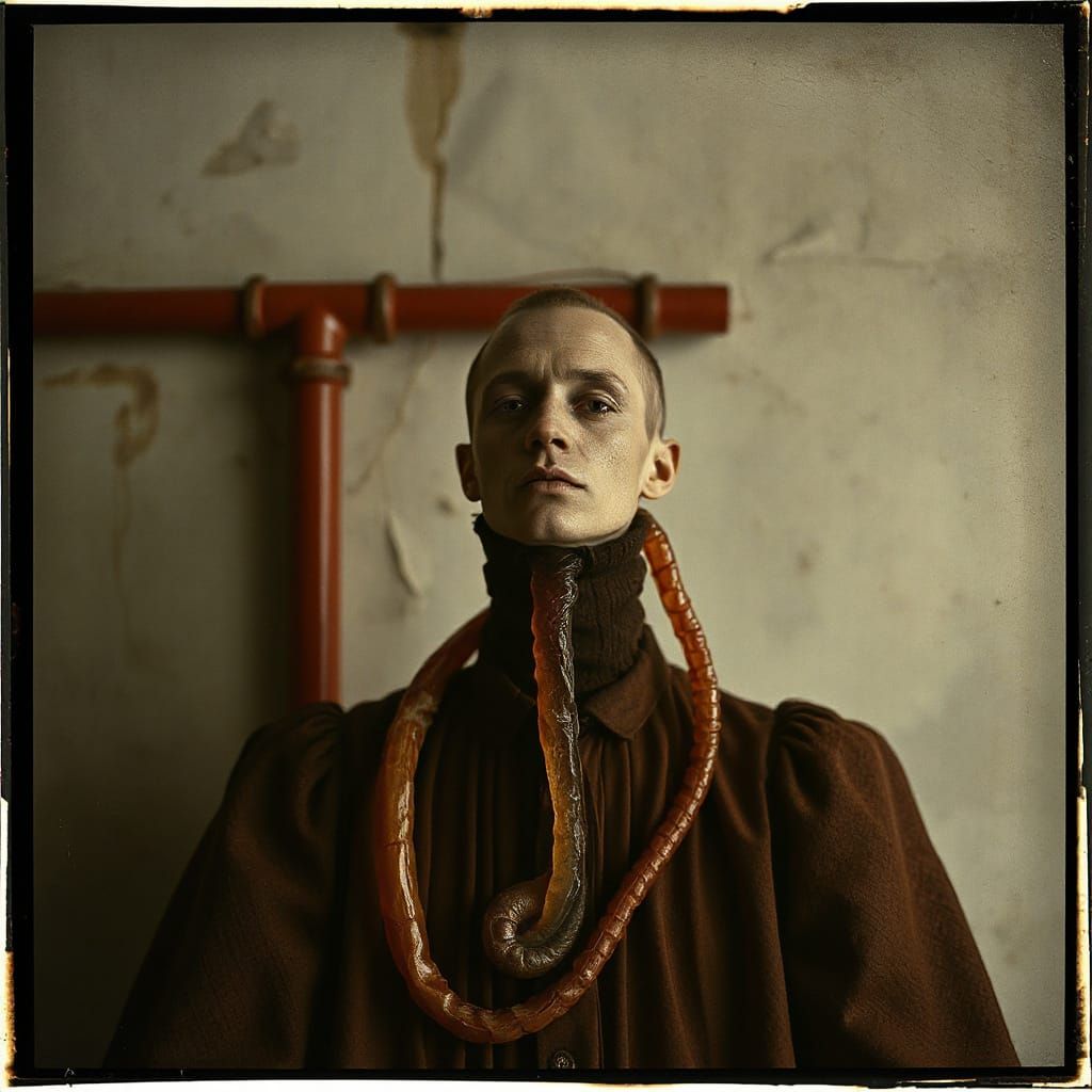 Eerie Haute Couture Fashion Editorial