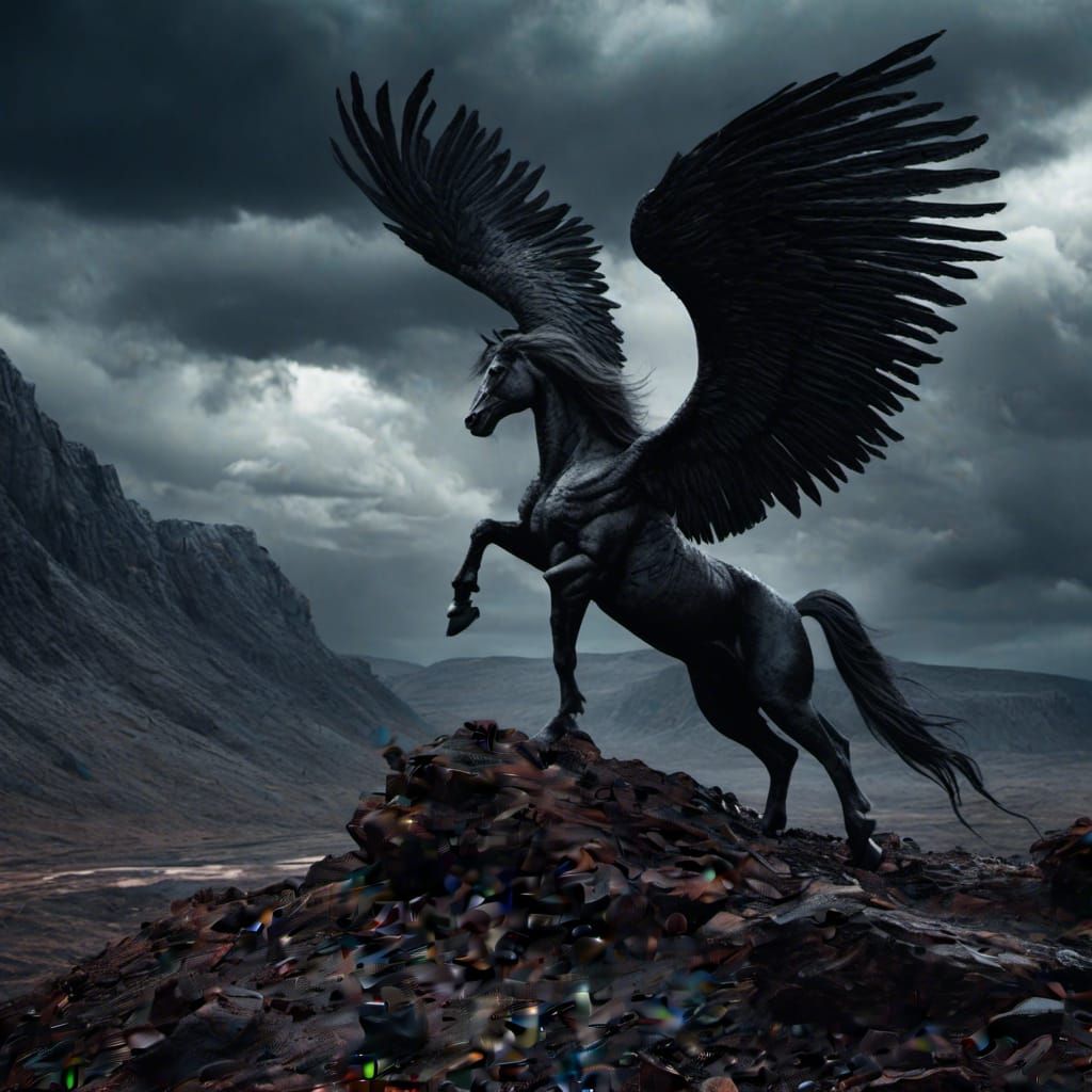 The Winged Horses of The Ha'ryana Tribes