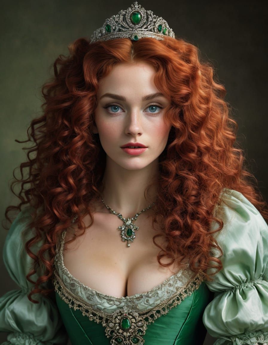 Regency Woman Drawing Portrait in Parlour