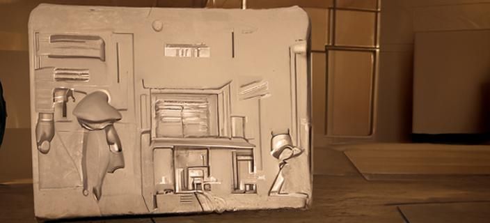 academic art film noir 3D shading 3ds Max Unity 3D Unreal Engine Unreal Engine 5 comic art