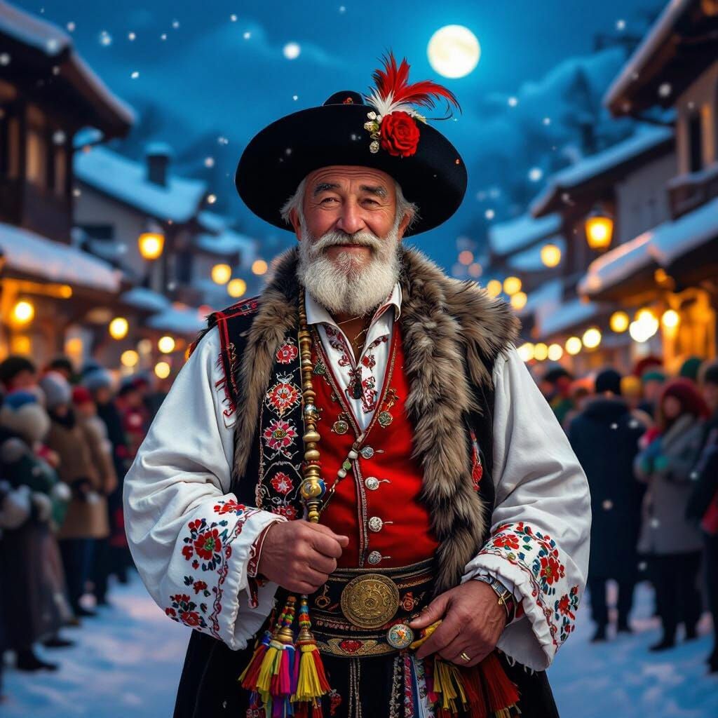 Koledar Portrait in Studio Ghibli Style