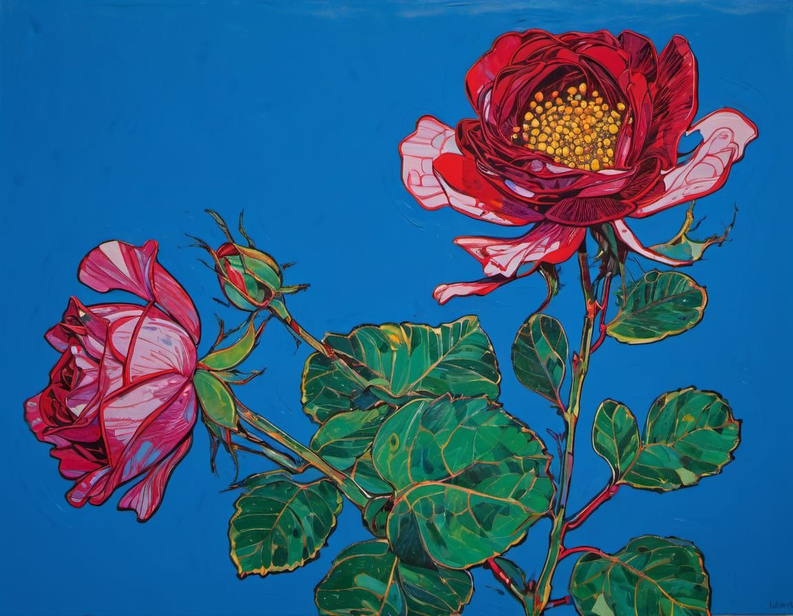 Extreme Macro Wild Rose Art