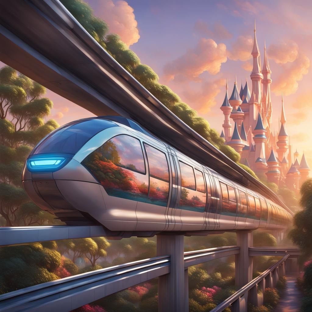 Disney monorail