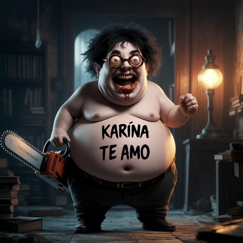 A Chaotic Vision of Madness in a Dimly Lit Lair