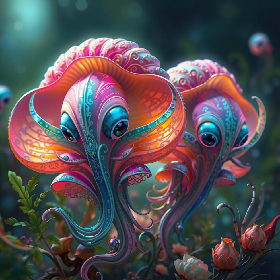 AI Interpretation of "My Pretty"