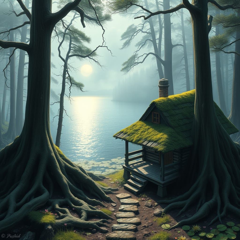 Whimsical Woodland Retreat Amidst Ancient Forest