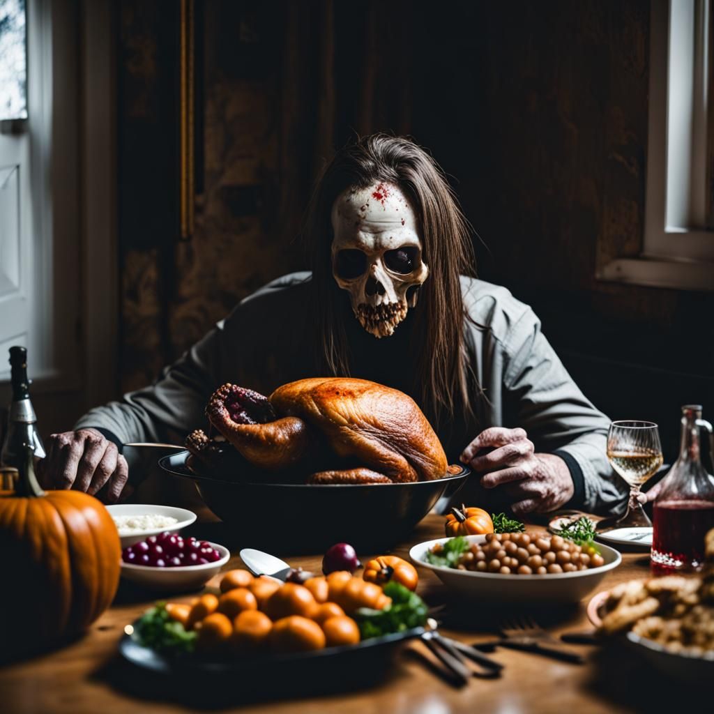 Macabre Thanksgiving Aftermath: Horror and Anxiety