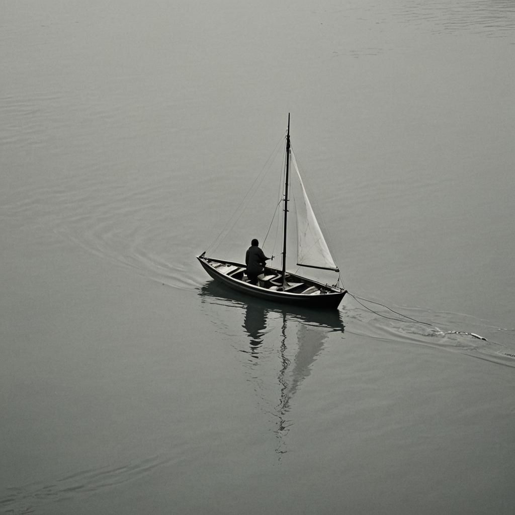 Solitary Space Sailor: A Cosmic Journey