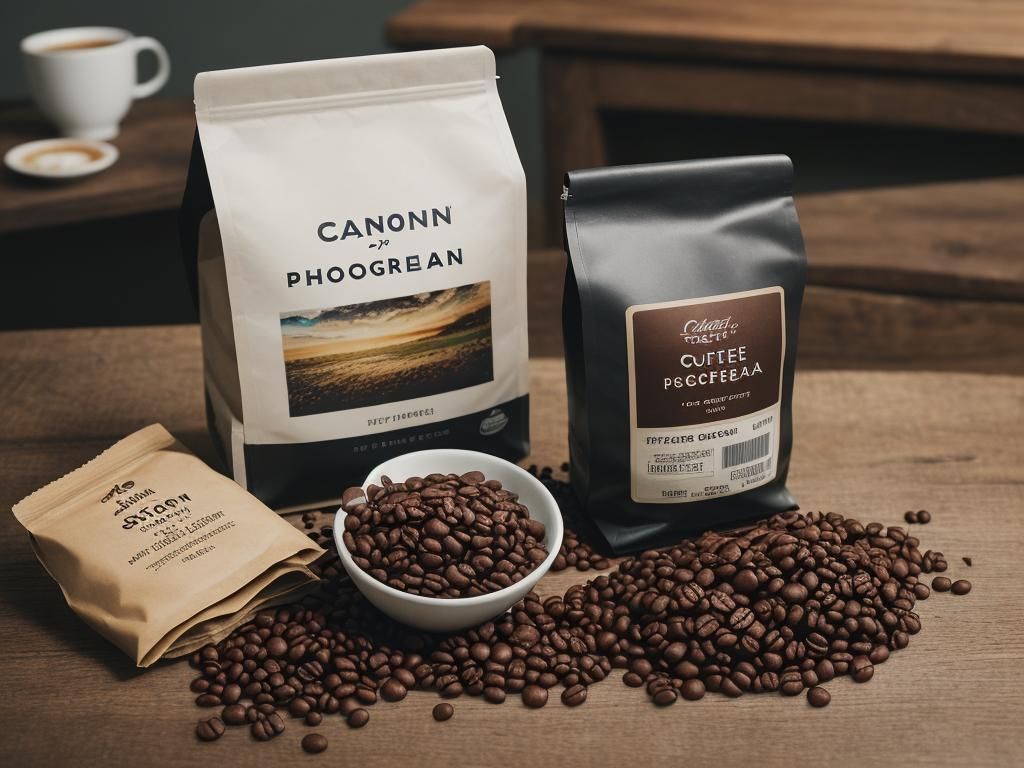 Artistic Macro Photograph of Coffee Roasts