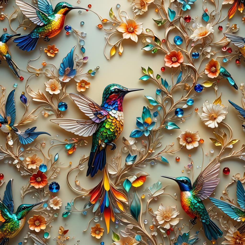 Splash - Hummingbird