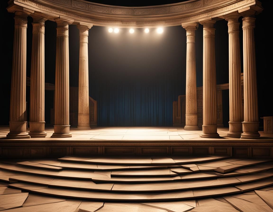 Electra: Ancient Greek Theatre Stage Design