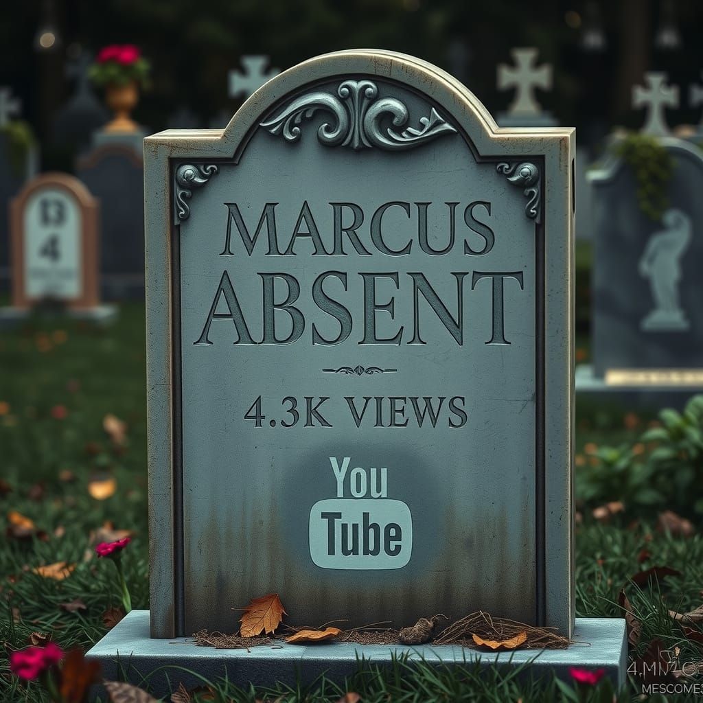 Marcus Absent: A Mysterious Tombstone in a Haunting Cemetery