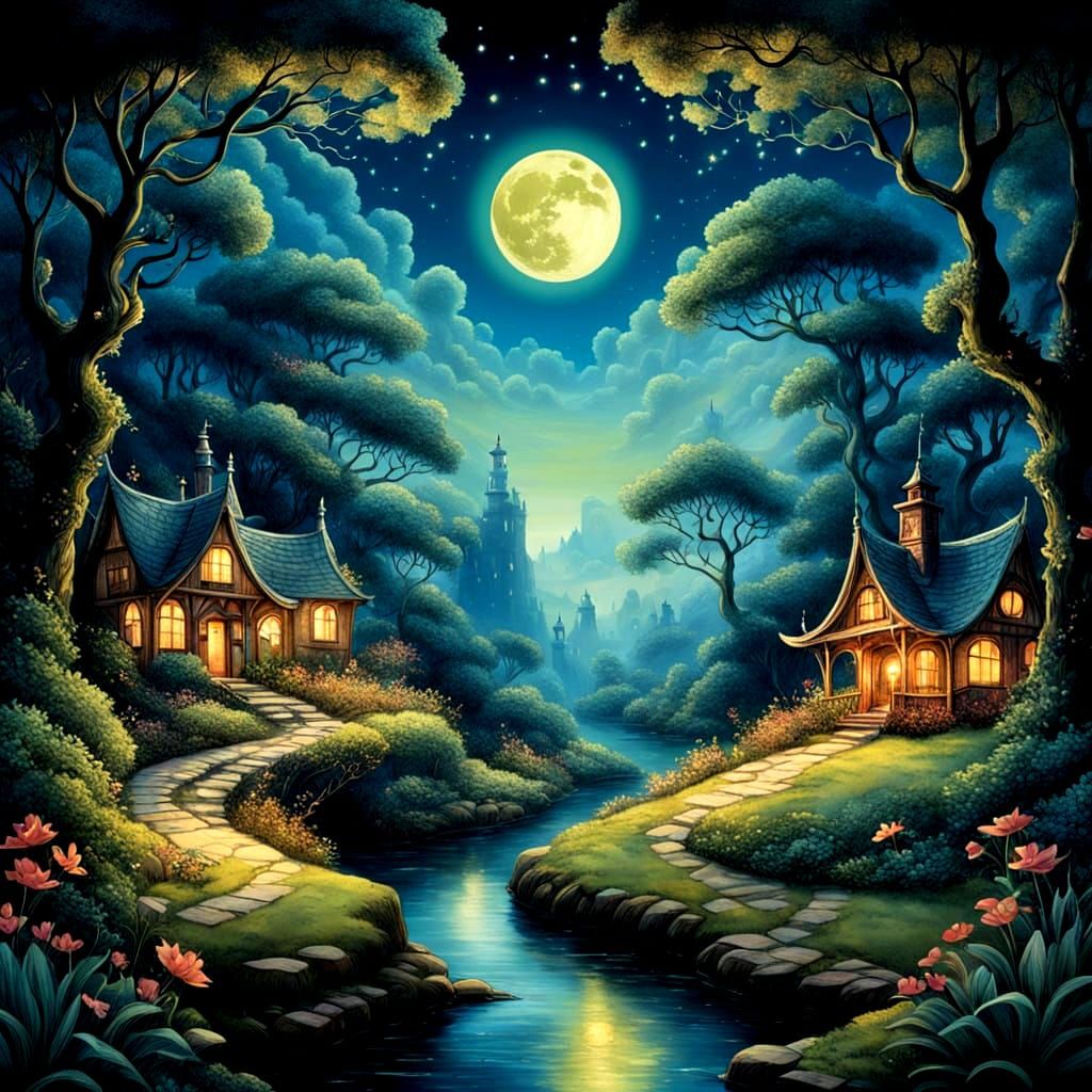 Enchanted Island of Lost Boys and Magic