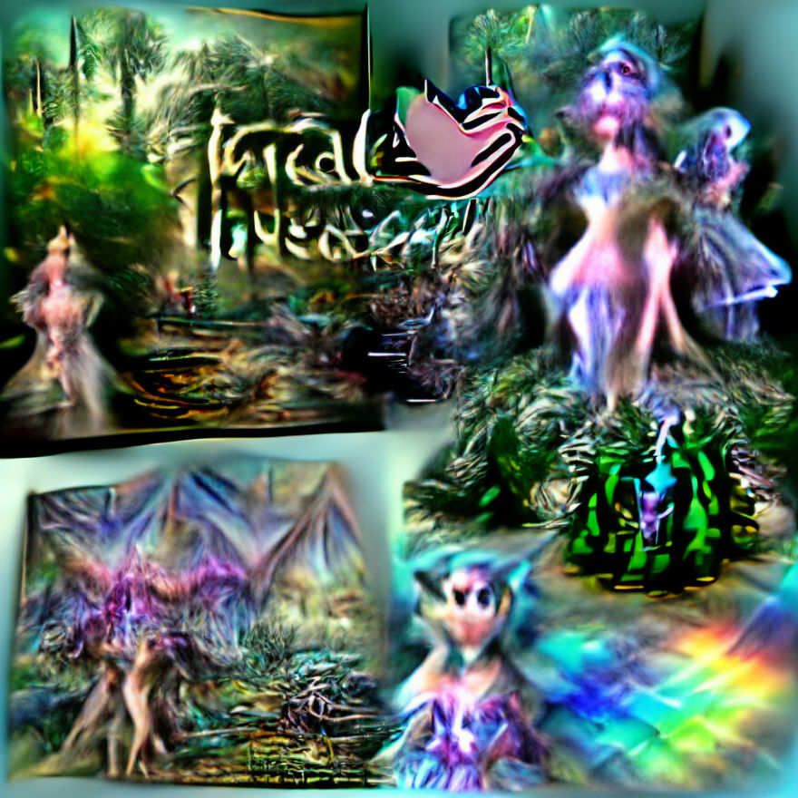 AI Image Generated from a Short Prompt