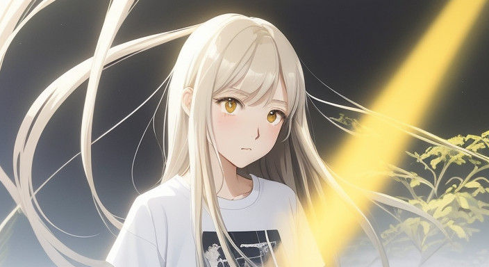 Whimsical Chibi Girl in Pastel Hues