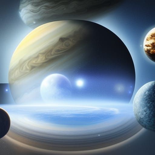 Universe in a Jar: Hyperrealistic Digital Matte Painting