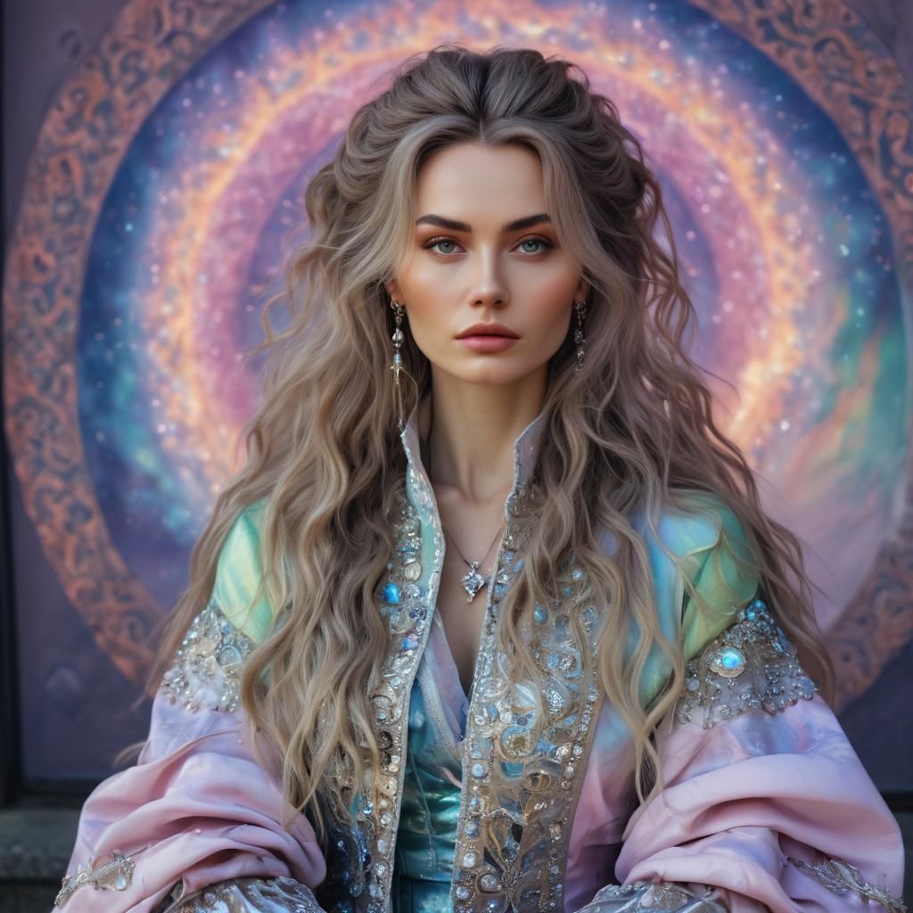 Beautiful 1980s woman