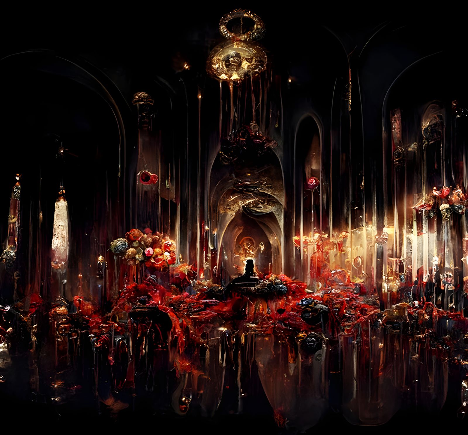 Lucifer's Jeweled Throne Room in Hell