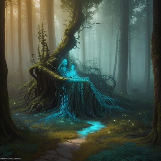 Mystical Forest Transformation in Unreal Engine 5