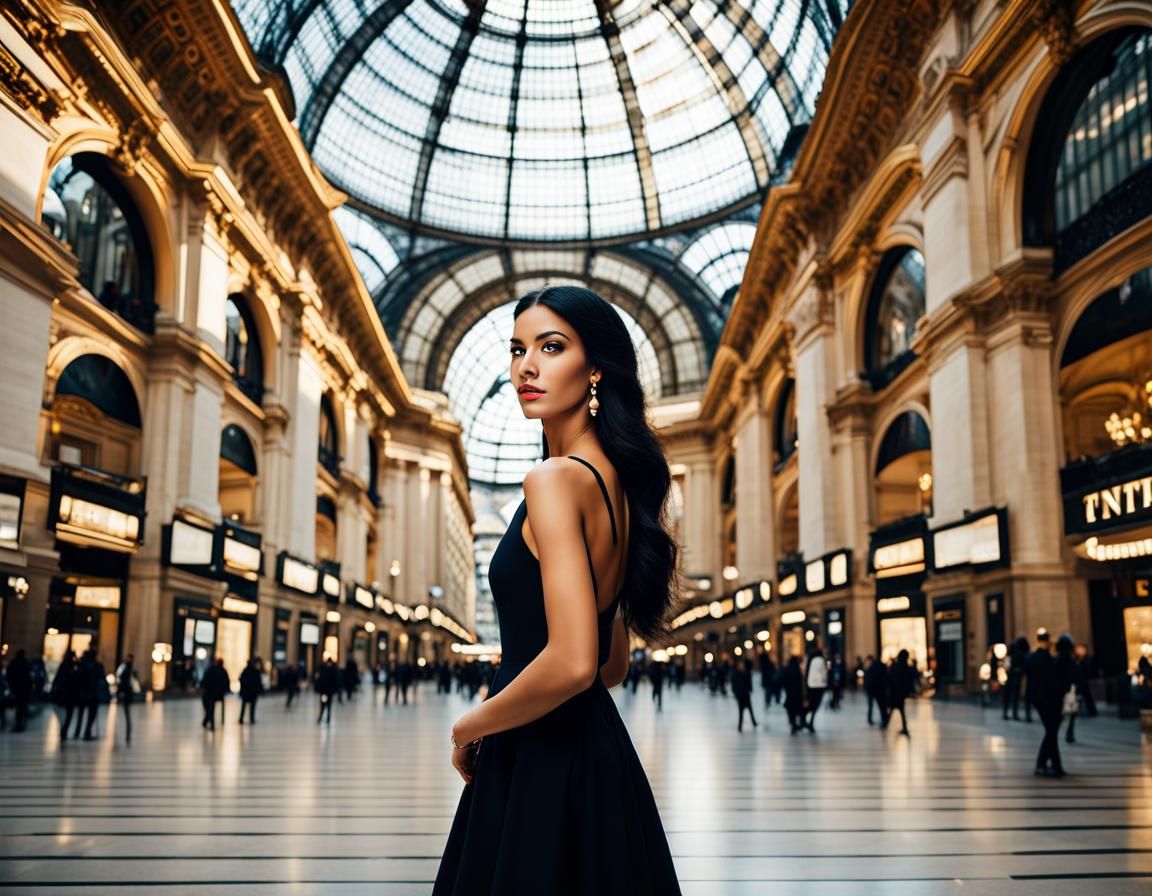 Galleria Vittorio Emanuele II Milan Italy