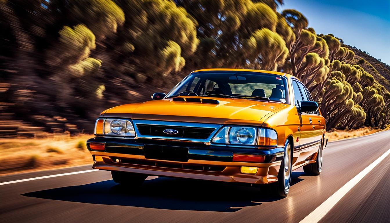 Ford Falcon XR8 (ED) on Sunny Australian Highway