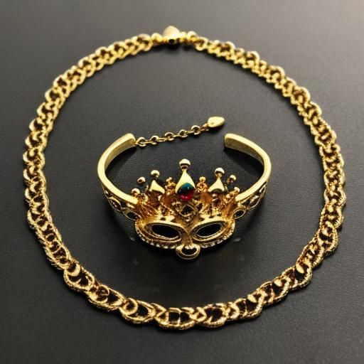 Animal Jewelry: Rings, Necklaces, Crowns with Gemstones