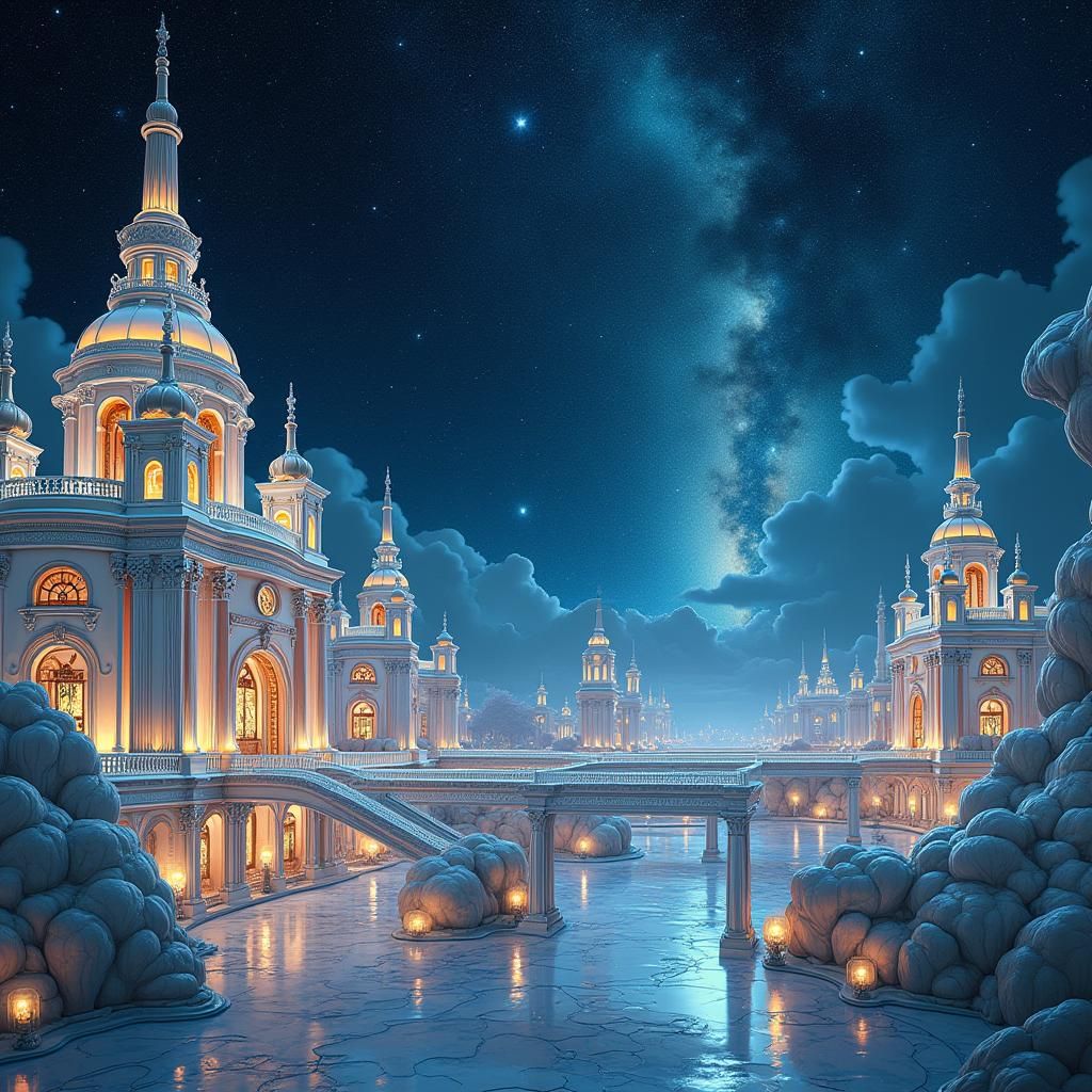 Celestial Metropolis: Beaux-Arts Architecture in the Stars