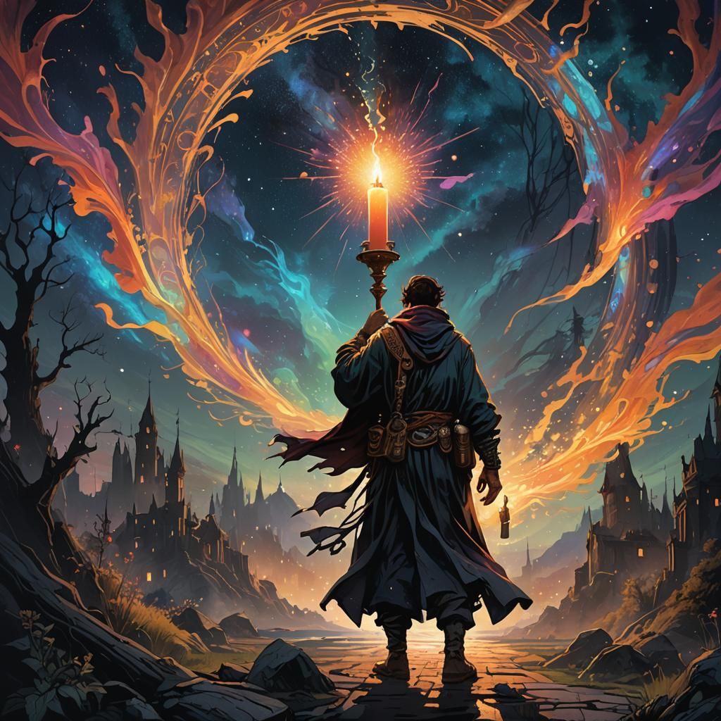 Taim the Wanderer with the Candle of Eternity