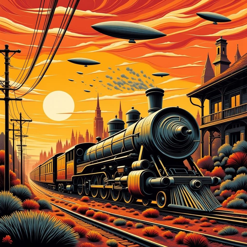 A 1980’s OMNI Magazine Illustration tribute