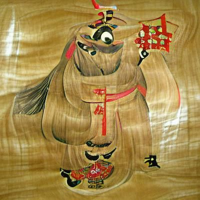Onikuma in Traditional Chinese Style