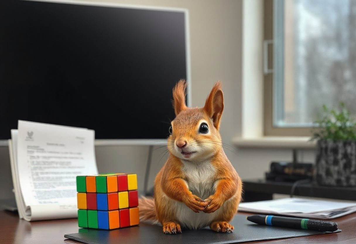 Fletcher the Red Squirrel