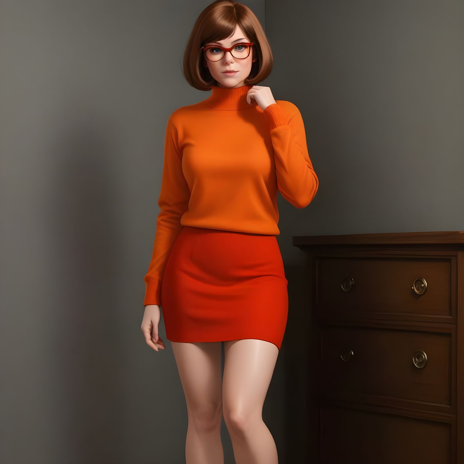 Velma Dinkley in Stunning 8K Concept Art