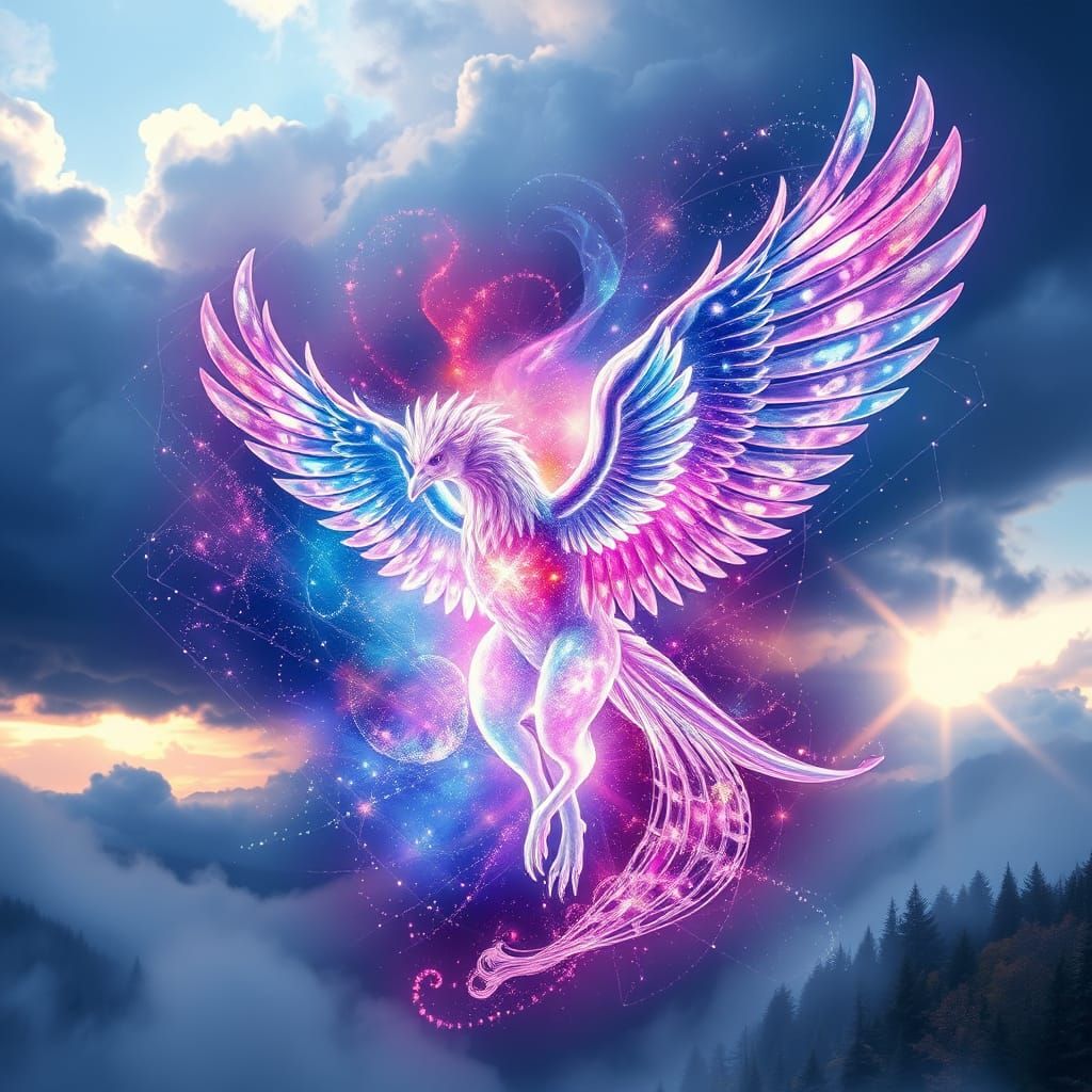 Soul's Journey and Crystal Griffin Double Exposure