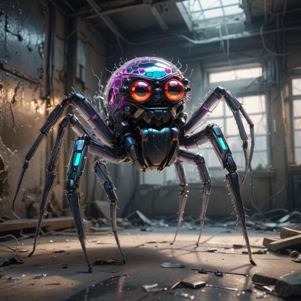 Mechanic Jumping Spider