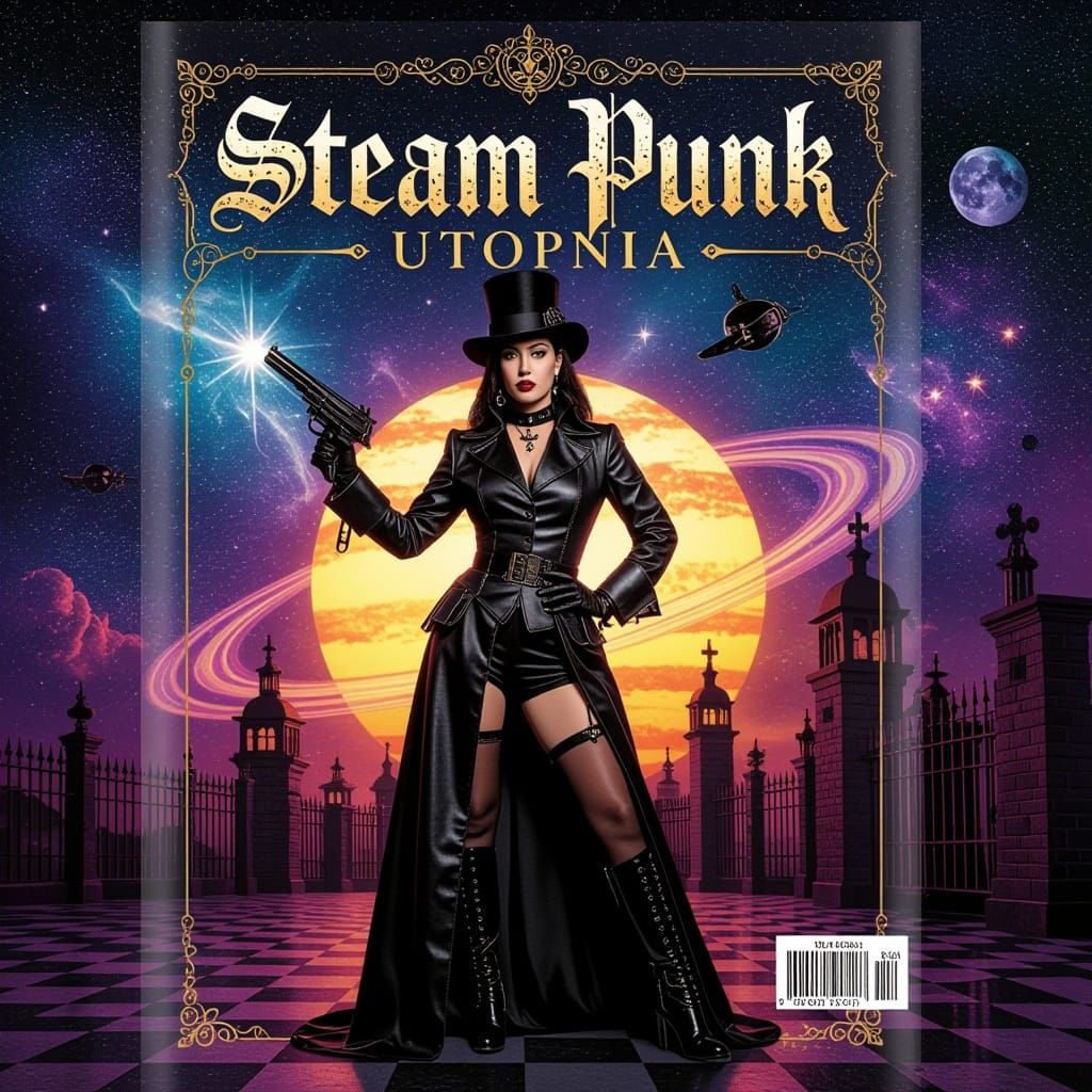 Patricia Morrison as Gothic Prison Guard in Steam Punk Utopi...