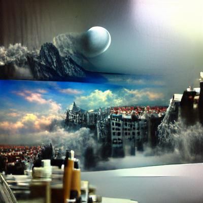 Dreamlike Scene With Light, Easy Atmosphere