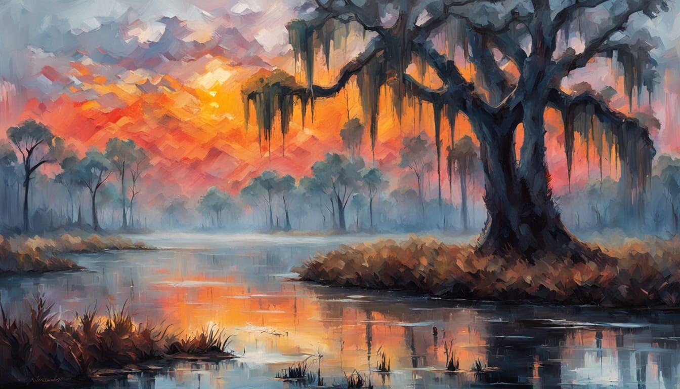 Misty Dawn in the Swampland