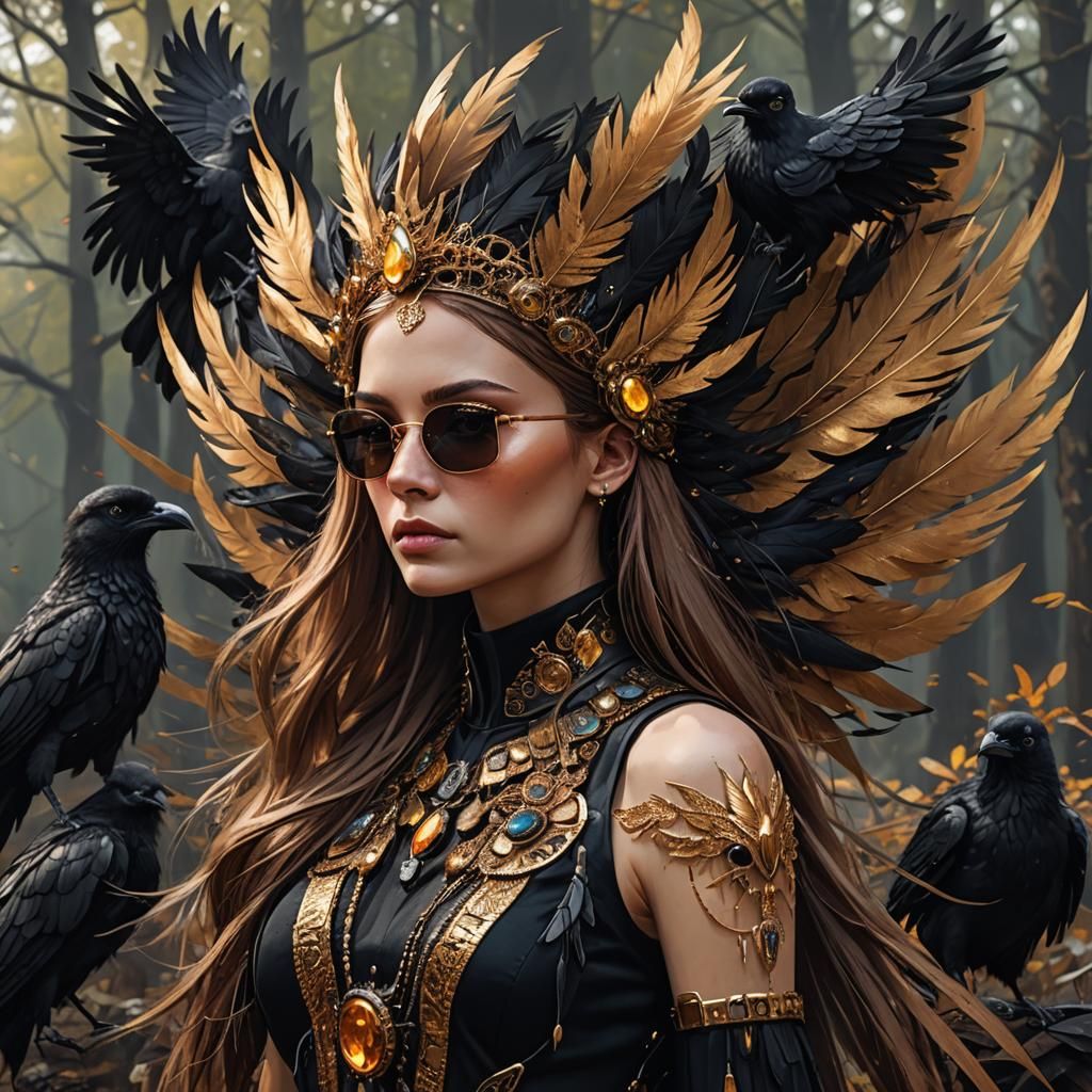 slavic girl with thick straight light brown hair with crown ...