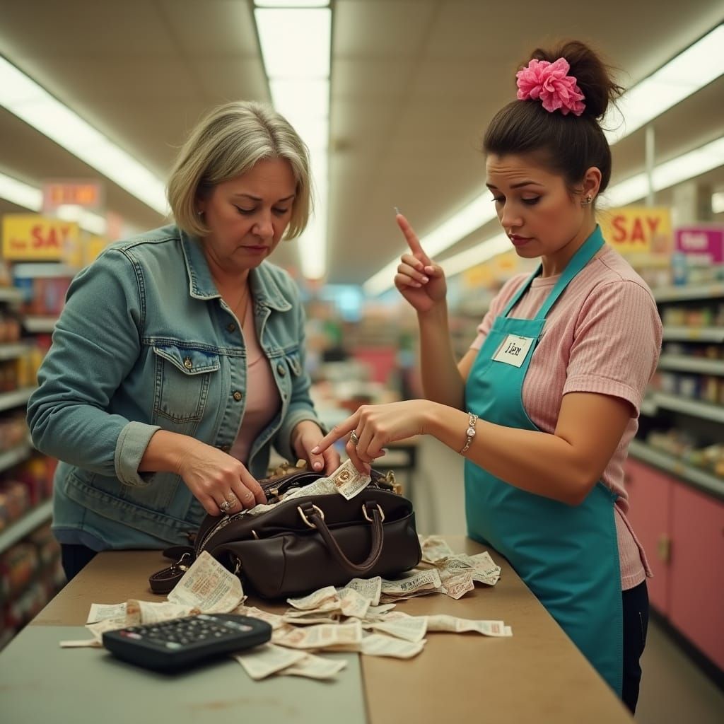 Grocery Store Surprise Caught on Camera in Hyper-Realistic S...