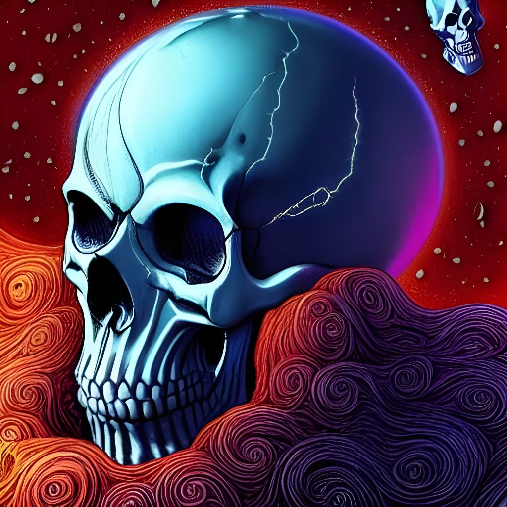 Galaxy Skull