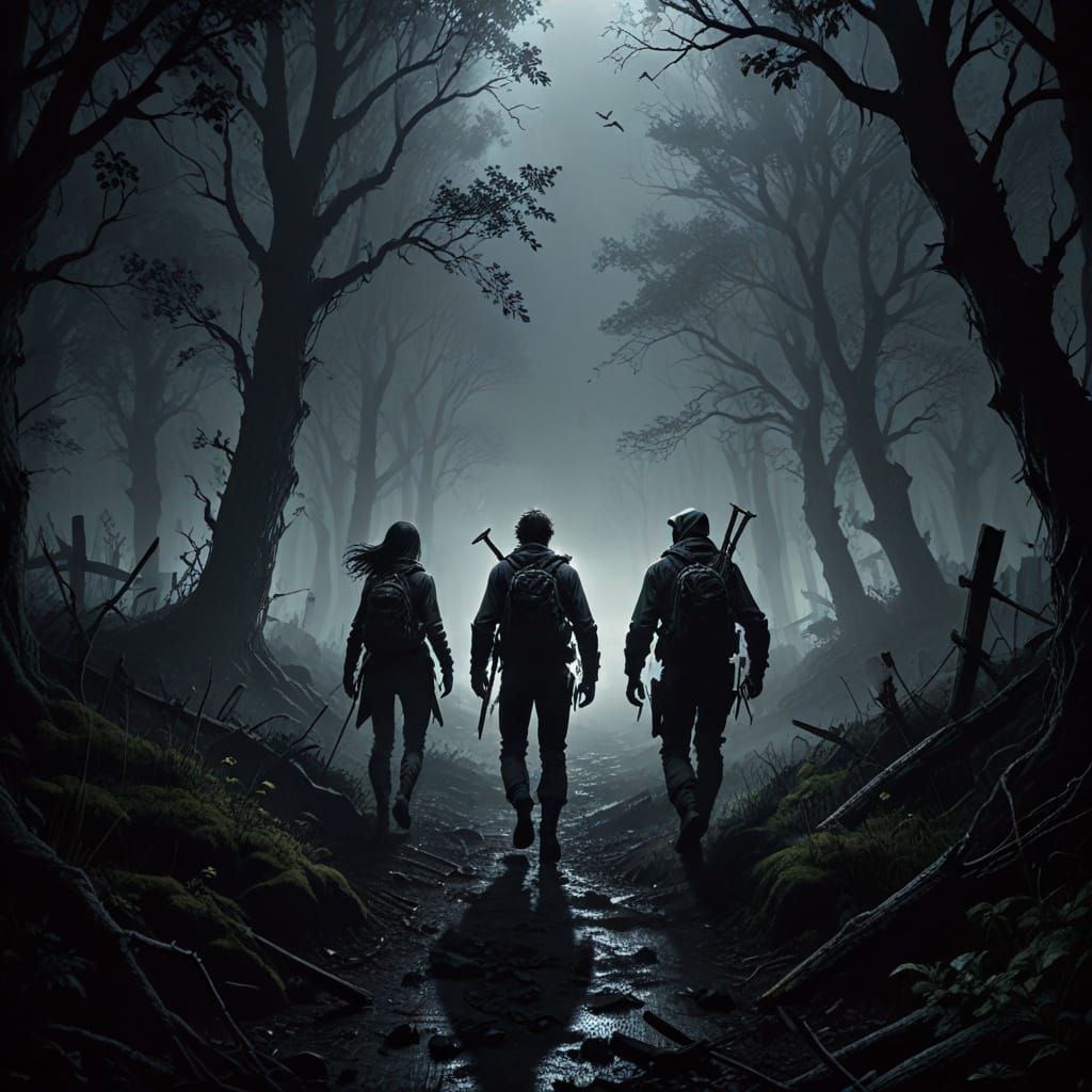 Horror Forest Escape with Bolt Cutters