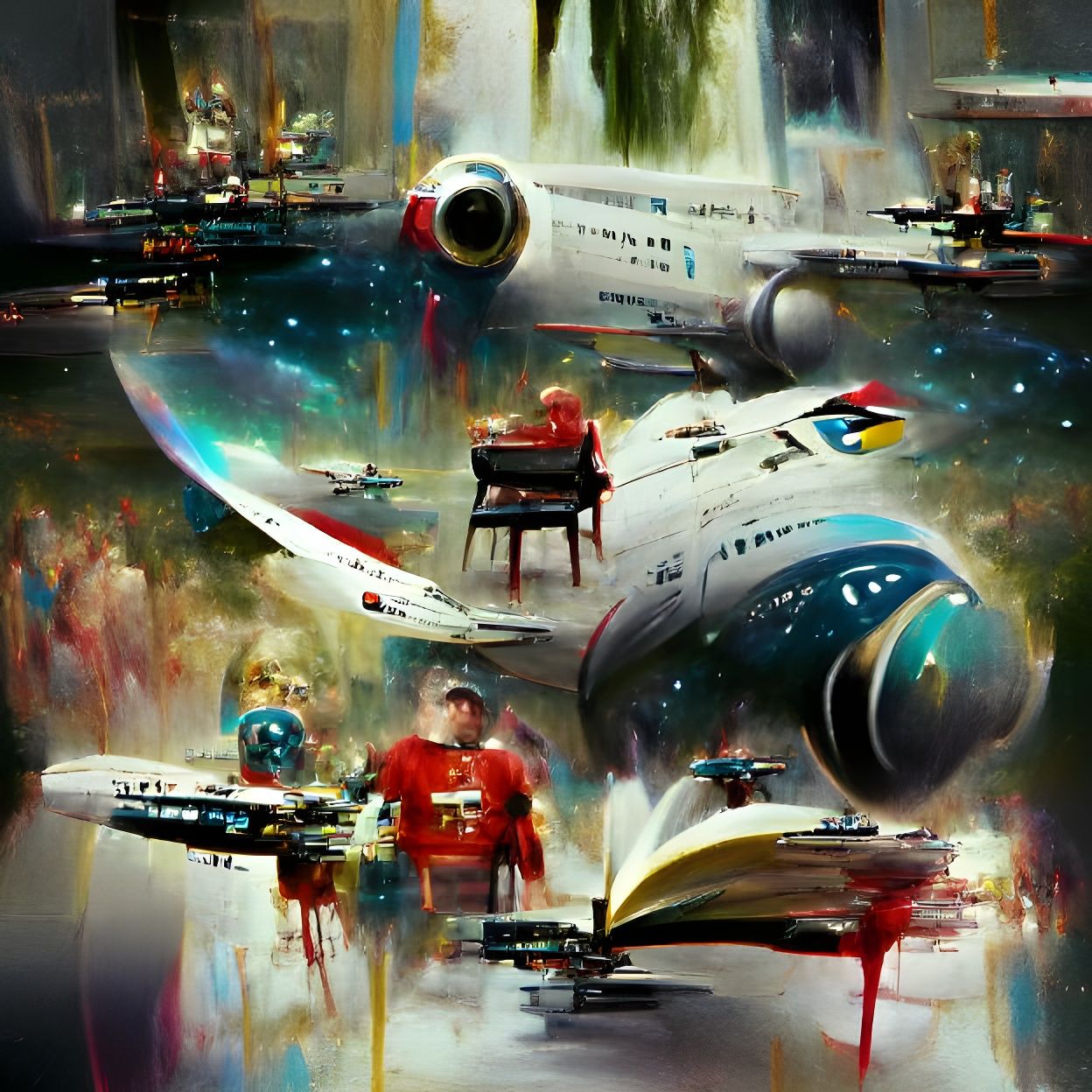 Star Trek Illustration in John Berkey Style