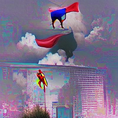 AI Generated Superhero Image