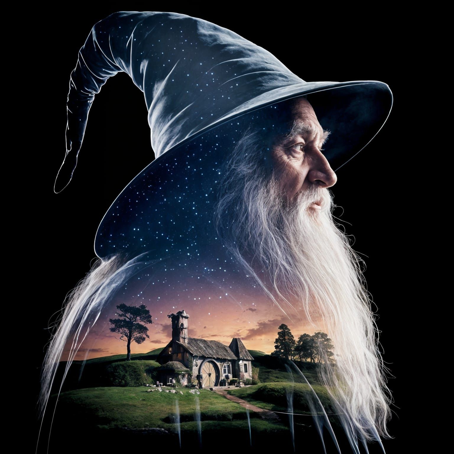 Idyllic Hobbit Home in Shire Countryside