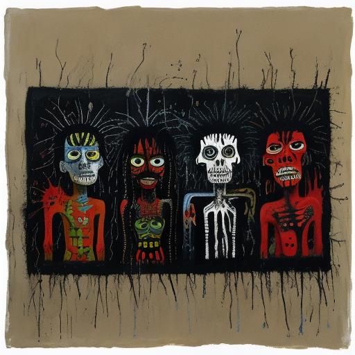 The Walking Dead: Detailed Gouache Painting