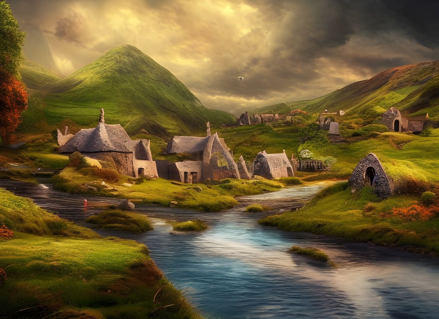 Ancient villages of the world   {Ireland}